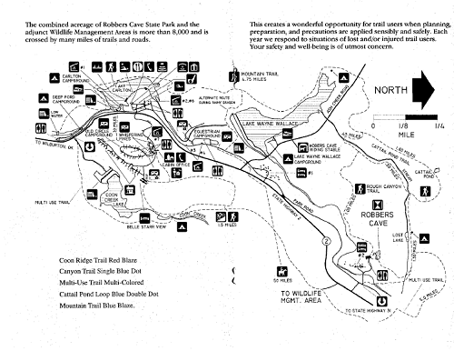 Robbers Cave: Rough Canyon Trail - 3 mi | Arklahoma Hiker