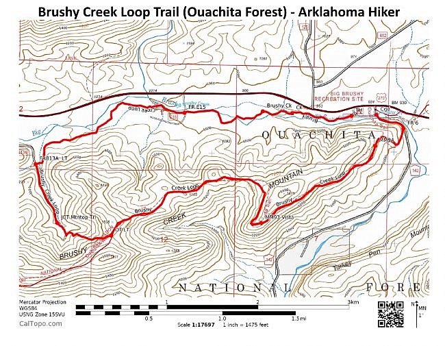 Brushy Creek Trail Loop (Ouachita Forest) – 7 mi photo