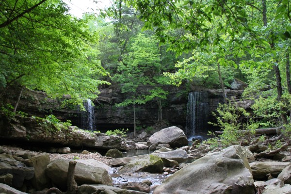 Twin Falls of Richland (Ozark Forest) photo