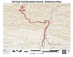 Tall Peak Trail (Ouachita Forest) – 6 mi (o&b) | Arklahoma Hiker