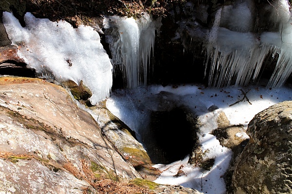 Glory Hole Falls Trail (Ozark Forest) Winter Pics photo