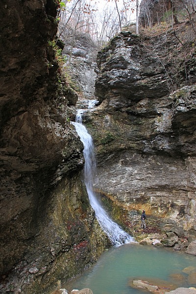 Lost Valley Trail + Eden Falls (Buffalo River) – 2 mi (o&b) photo