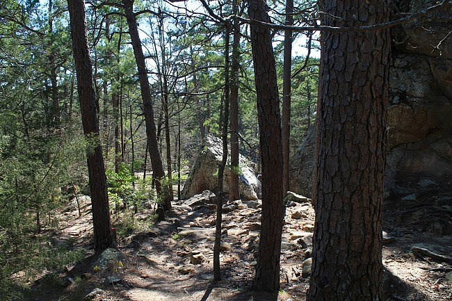 Robbers Cave: Rough Canyon Trail - 3 mi photo