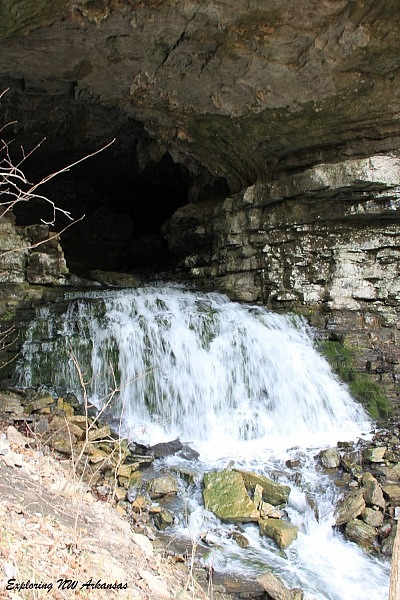Wolf Creek Cave Falls (via Big Creek Cave Falls Hike) (Ozark Forest) photo