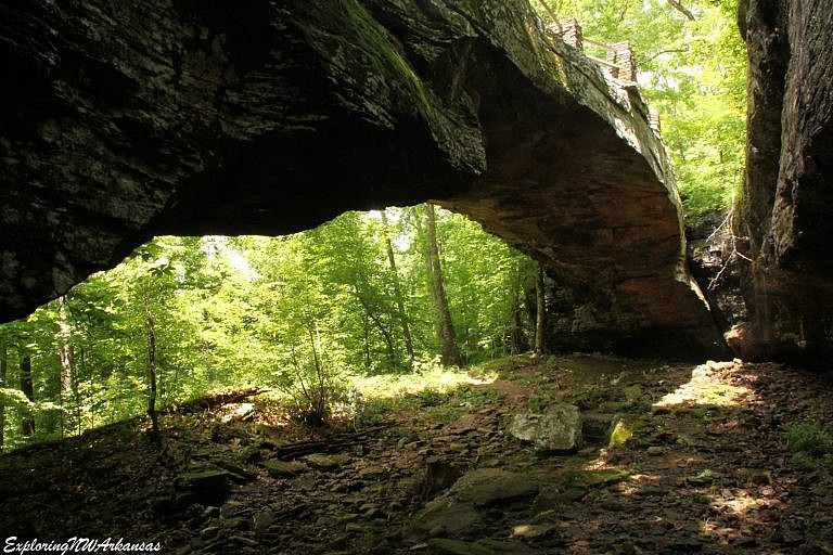 Alum Cove Natural Bridge Trail (Ozark Forest) - 1 mi | Arklahoma Hiker