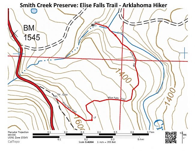 Smith Creek Preserve: Elise Falls Trail - 2 mi photo