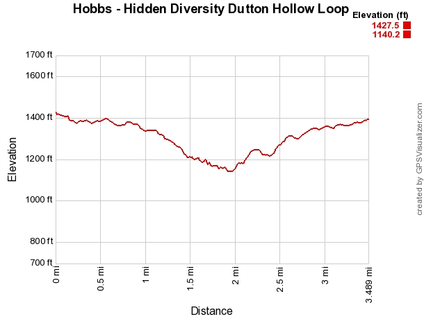 Hobbs: Hidden Diversity - Dutton Hollow Loop - 4 mi photo