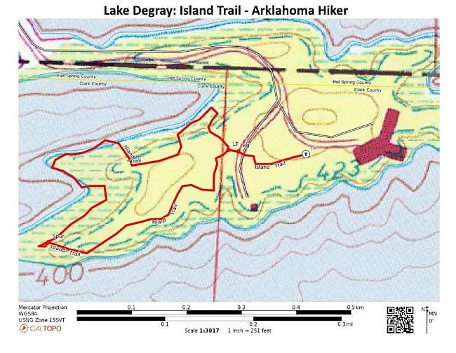 DeGray Lake: Island Trail – 1 mi | Arklahoma Hiker