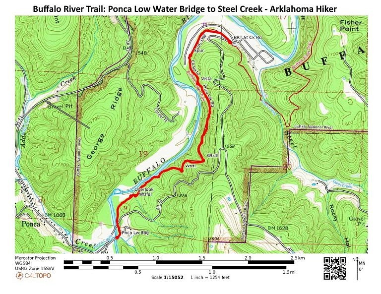 Buffalo River Trail: Ponca To Steel Creek – 4 Mi (o&b) | Arklahoma Hiker