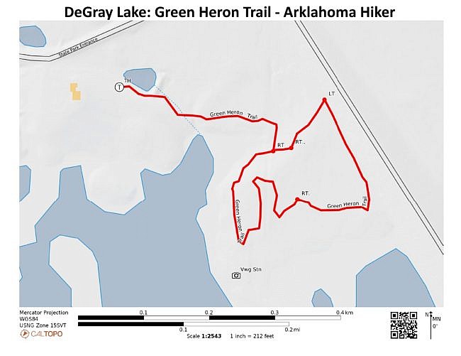 DeGray Lake: Green Heron Trail - 1 mi photo