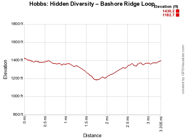 Hobbs: Hidden Diversity - Bashore Ridge Loop - 4 mi photo