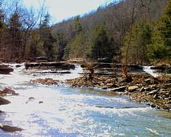 Six Finger Falls (Richland Creek Wilderness, Ozark Forest) photo Six Finger Falls (Richland Creek Wilderness, Ozark Forest) photo