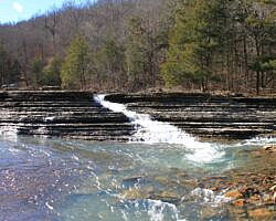 Six Finger Falls (Richland Creek Wilderness, Ozark Forest) photo Six Finger Falls (Richland Creek Wilderness, Ozark Forest) photo