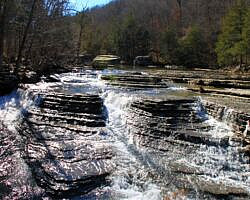 Six Finger Falls (Richland Creek Wilderness, Ozark Forest) photo Six Finger Falls (Richland Creek Wilderness, Ozark Forest) photo
