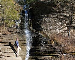 Intersection Falls Near Falling Water Creek (Ozark Forest) photo Intersection Falls Near Falling Water Creek (Ozark Forest) photo