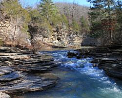 Intersection Falls Near Falling Water Creek (Ozark Forest) photo Intersection Falls Near Falling Water Creek (Ozark Forest) photo
