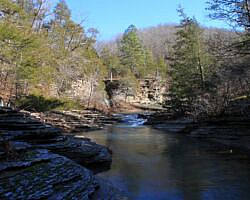 Intersection Falls Near Falling Water Creek (Ozark Forest) photo Intersection Falls Near Falling Water Creek (Ozark Forest) photo
