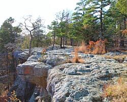 Pedestal Rocks Trail (Ozark Forest) Fall Pics photo
